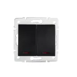 LOGI 02-1120-142 cm Łącznik dwugrupowy świecznikowy z LED