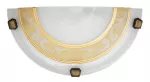 3712 Półplafon Laretta E27/1x60Wbrązowe uchw. 230V, 50Hz
