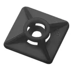 5469Podstawka klejona 19x19 mm czarna max.3,6