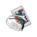 Sterownik LED RGB 24 przyciski IR 72W