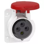 Gniazdo 16A 3P-E 380-415V IP44 50-60Hz
