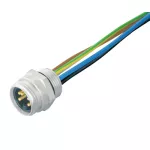 SAIE-7/8S-3-0.2U-PG13.5 Złącze okrągłe, do wbudowania (z kablem), nr.katalogowy 1292340000