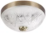 8638 Plafoniera Annabella E27/2x60W mosiądz anty. 230V, 50Hz