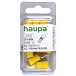 Wsuwka  izol.  4,0-6/0,8x6,3x0,8 PVC żółta
