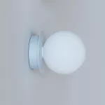 COTTON kinkiet fi100 max.1x1,9W, G9, 230V, srebrny aluminiowy (mat struktura) RAL 9006 DM101/K/TC1/101