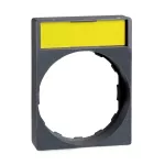 Harmony XB4 Ramka do mocowania etykiet, wymiary 30x40mm z etykietą 8x27mm