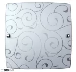 3854 Plafoniera Harmony lux E-27 1x60W 300mm biały 230V, 50Hz