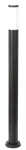 8148 Słupek ogrodowy Inox torch E27/1x15W czarny mat 110cm 230V, 50Hz
