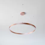 ALFREDO 1400/U wisząca DIRECT LED PHILIPS LV 88W/14000lm/3000K, 230V, kolor miedzi (gładki mat)