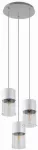 3155 Lampa wisząca Zelkova E27 3xMAX40W br alu D12
