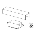 Filtr EMC 3 fazowe 200/240VAC, 380/500VAC 50/60Hz 336/546A IP00 Akcesoria VW3A