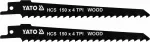 BRZESZCZOTY DO DREWNA HCS150MM 4TPI 2SZT