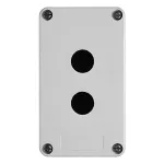 Harmony XAPS Pusta kaseta sterująca 2 otwory Ø22 szara 85x146mm plastikowa