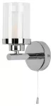 5087 Lampa łazienkowa Aviva G9 1x MAX 28W chromowy