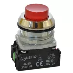 PROMET Przycisk NEF30-WXY/W3 czerwony