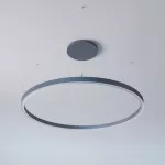 ALFREDO 1715/U wisząca DIRECT LED PHILIPS LV 115W/19022lm/4000K/TD/CAS, 230V, szary grafitowy (mat struktura) RAL 7024