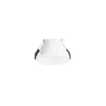 Downlight Mode LED 5.4W LED warm-white 3000K ON-OFF White IN IP20 / OUT IP54 605 TC-0073-BLA