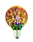 Żarówka Dekoracyjna LED Fajerwerki 3D G80 E27 4W 230V Złoty