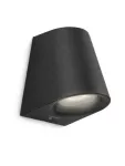 Virga wall lantern black 1x3W SELV myGarden Kinkiet