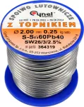 SPOIWO LUTOWNICZE Sn60Pb40 2,0/250