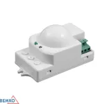 CZUJNIK MIKROFALOWY 1200W 360* IP20 PROSTOKĄTNY BIAŁY mini