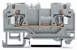 2-przewodowa złączka przelotowa 4 mm², pomarańczowa 880-902/999-940