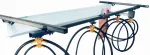 Cable trolley for round cable