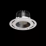 Oprawa INTO R100 LED TRIMLESS p/t ED 1200lm/830 18° biały czarny 14 W