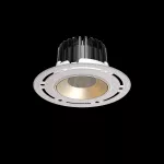 Oprawa INTO R100 LED TRIMLESS p/t ED 1200lm/830 18° biały złoty 14 W