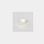 Recessed wall lighting IP66 Bat Square Oval LED 2.2W LED warm-white 3000K White 77lm 05-E016-14-CL