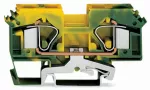 2-przewodowa złączka PE 16 mm², żółto-zielona 283-607/999-950