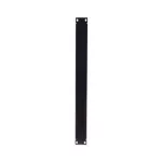Panel zaślepiający 19' 1U RAL 9005