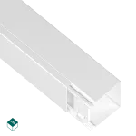 KE / Kanał Elektroinst. PVC-U 60/60 Biały - 2 m (9 szt./op.)