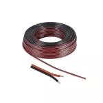 PRZEWÓD LED DWUŻYŁOWY SMYp 2x0.5mm2 / 100m / czarny
