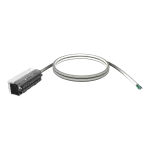 Modicon X80, ekranowany zestaw kablowy, złącze 20 pin, 1 x luźne końcówki, do modułów wejść/wyjść X80, 3 m