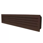kratka drzwiowa 438x94 mm, brązowa WP145BR
