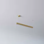 AVAR 850 wisząca, dyfuzor płaski OPAL, LED PHILIPS LV 19,2W/3170lm/940/TD/CAS, 230V, kolor złota (gładki mat)