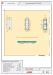 Obudowa poliestrowa - IP44/IP54, IK10, OSI 26x80 daszek płaski