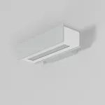 IMA 180 kinkiet, LED 4,5W/437lm/3000K, 230V, srebrny aluminiowy (mat struktura) RAL 9006