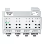 KNX aktor roletowo-żaluzjowy REG-K 8x 230V 10A jasnoszary z uruchom. ręcznym