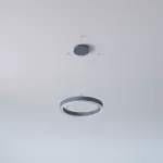 ALFREDO 620/U wisząca DIRECT LED PHILIPS LV 39W/6000lm/3000K/TD/CAS, 230V, szary grafitowy (mat) RAL 7024