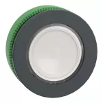 Podświetlany napęd przycisku, Harmony XB5, płaski, plastik, biały, Ø30, samoczynny powrót, nieoznaczony