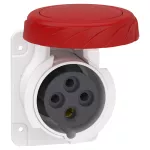Gniazdo 16A 3P-E 380-415V IP67 50-60Hz