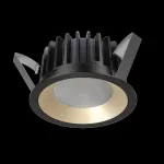 Oprawa INTO R160 LED p/t ED 2600lm/830 22° czarny złoty 23 W