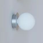 COTTON kinkiet fi100 max.1x1,9W, G9, 230V, kolor srebra (gładki mat) DM101/K/TC1/963
