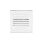 Kratka z uchwytami metalowa 140x140 biała