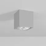 PINTO A1Sd LED111 stropowy max. 1x20W, G53, 12V/DC, srebrny aluminiowy (mat struktura) RAL 9006