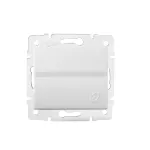 LOGI 02-1230-102 bi Gniazdo z uziemieniem IP44 Schuko