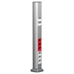 Optiline 45 - słupek instalacyjny - jednostronny - naturalny