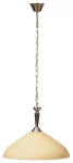 8176Lampa wisząca Regina E27/1x60W brąz klosz krem 230V, 50Hz